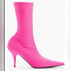 Balenciaga Pointed Toe Sock Boot (Women)